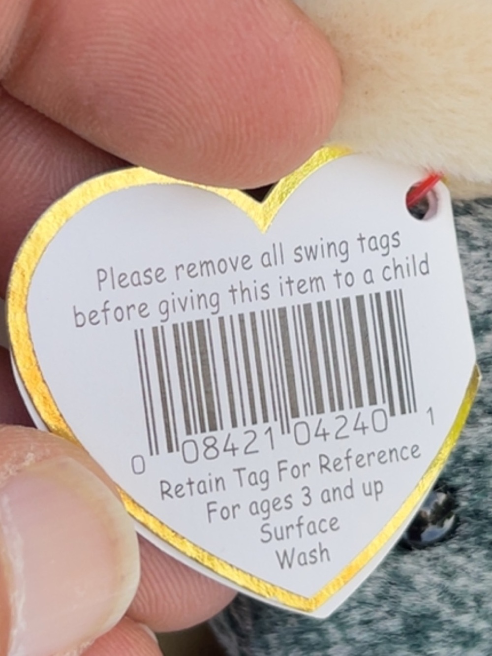 ‘99 - Ty - Eucalyptus the Koala Beanie Baby - Picture 7 of 9